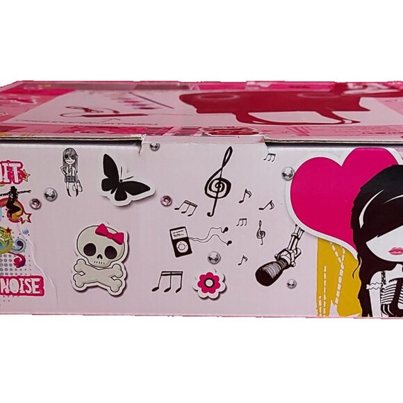 Audio Handbag Purse Sac Bojeux Techno Art Trendy Teen Girls design paint Art NEW - Picture 2 of 5